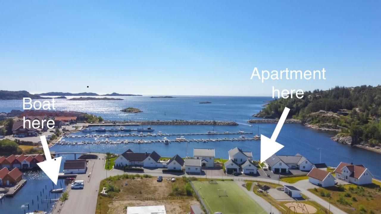 Apartment With Boat Spangereid Extérieur photo